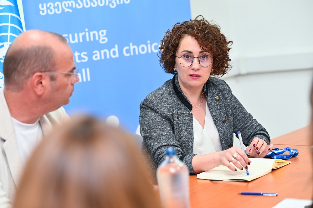 Head of UNFPA Georgia Country Office, Mariam Bandzeladze