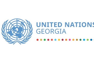 The logo of UN Georgia
