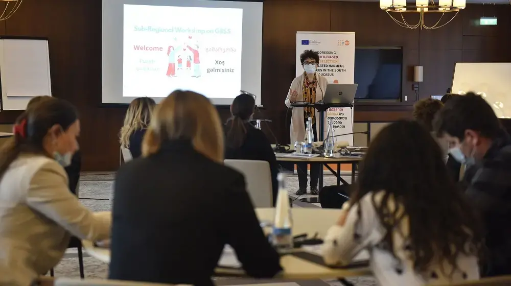 Georgia hosted regional workshop on gender-biased sex selection