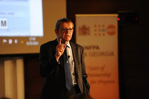 Hans Rosling Public Lecture in Tbilisi, Georgia