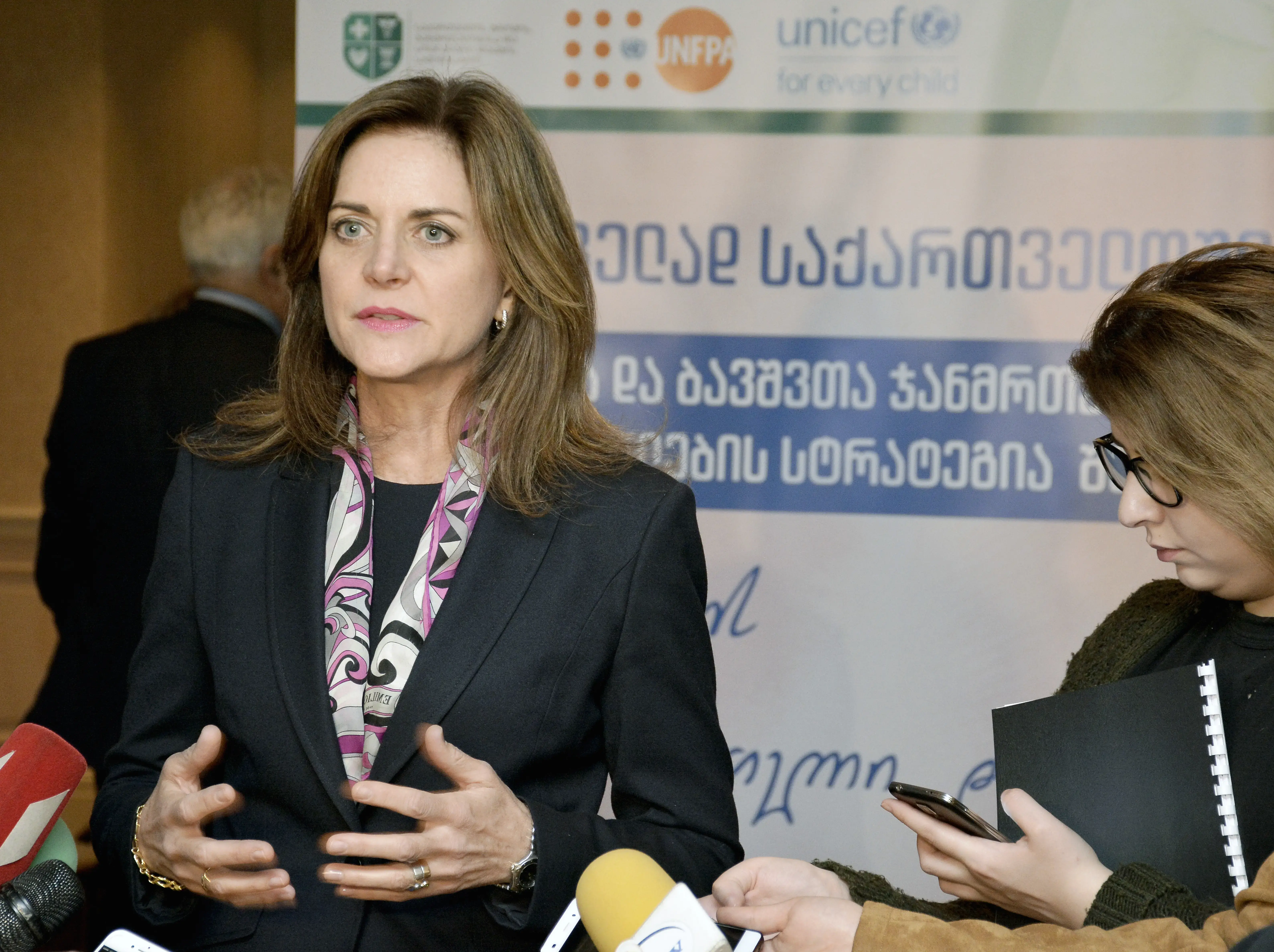 Ms. Alanna Armitage, Regional Director, UNFPA Eastern Europe and Central Asia RO visits Georgia