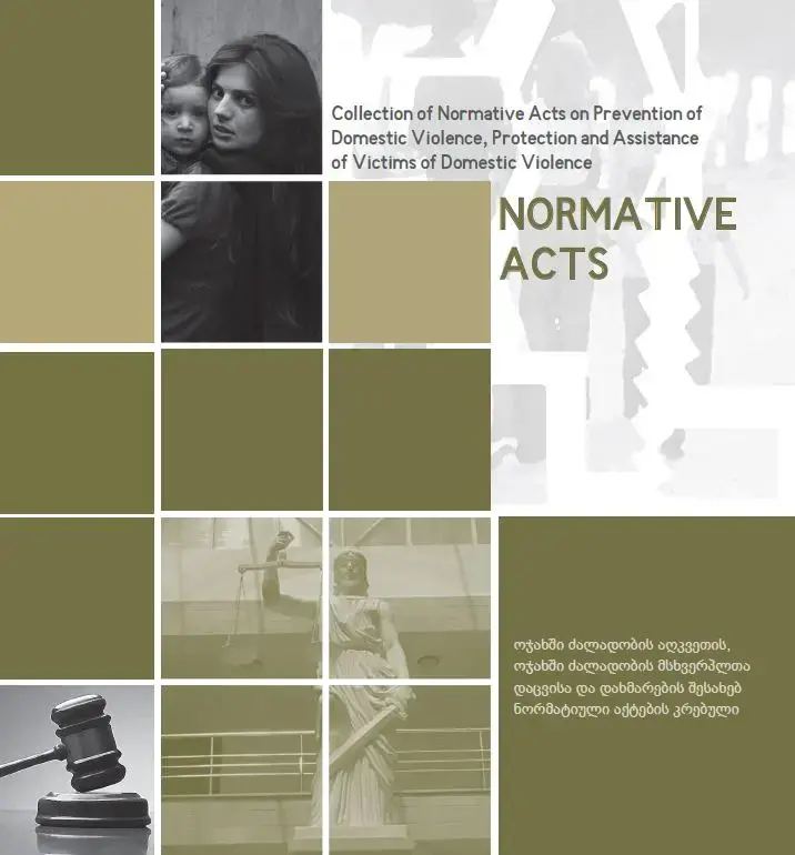 Collection of Normative Acts on Prevention of Domestic Violence, Protection and Assistance of Victims of Domestic Violence