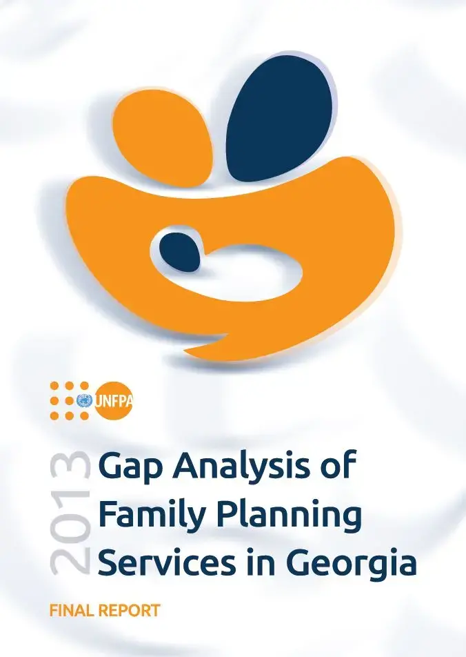 Gap Analysis of Family Planning Services in Georgia