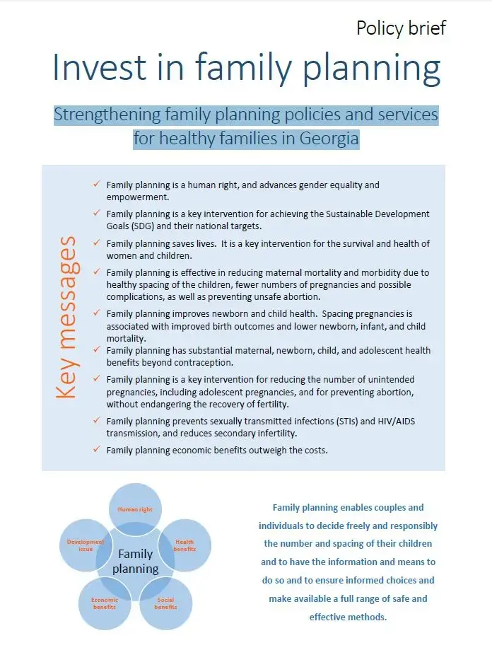 Invest in family planning