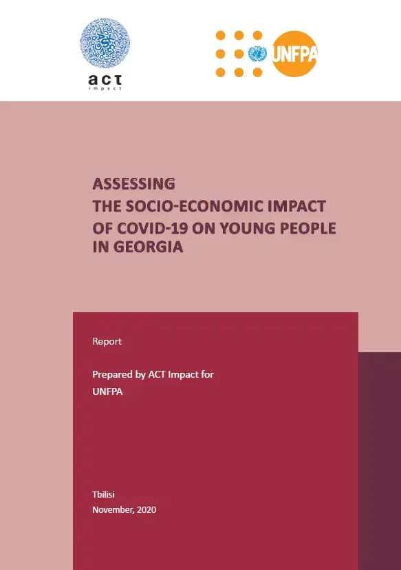 Assessing the Socio-economic Impact of COVID-19 on Young People in Georgia 