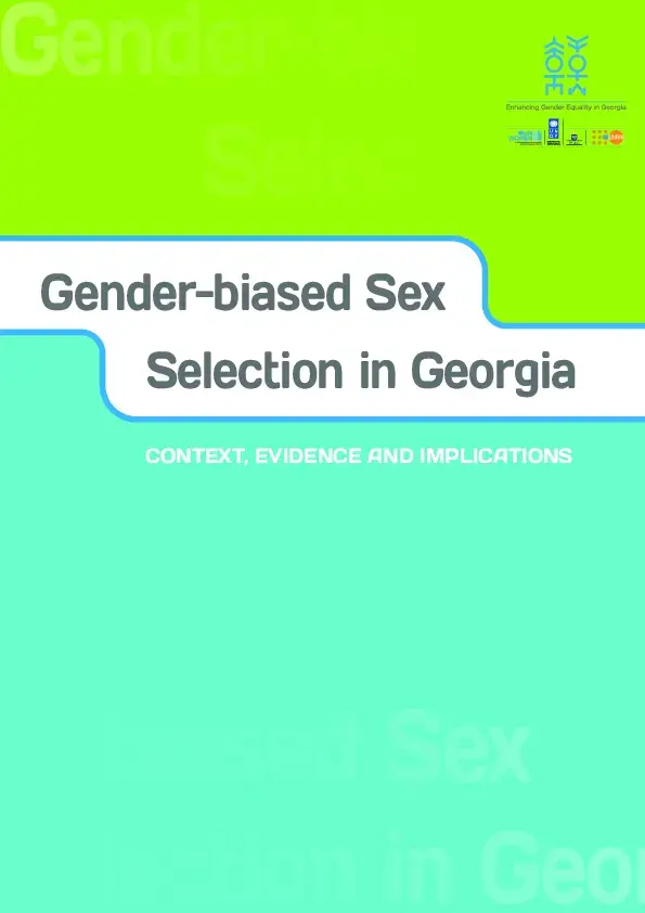 Gender-biased sex selection in Georgia